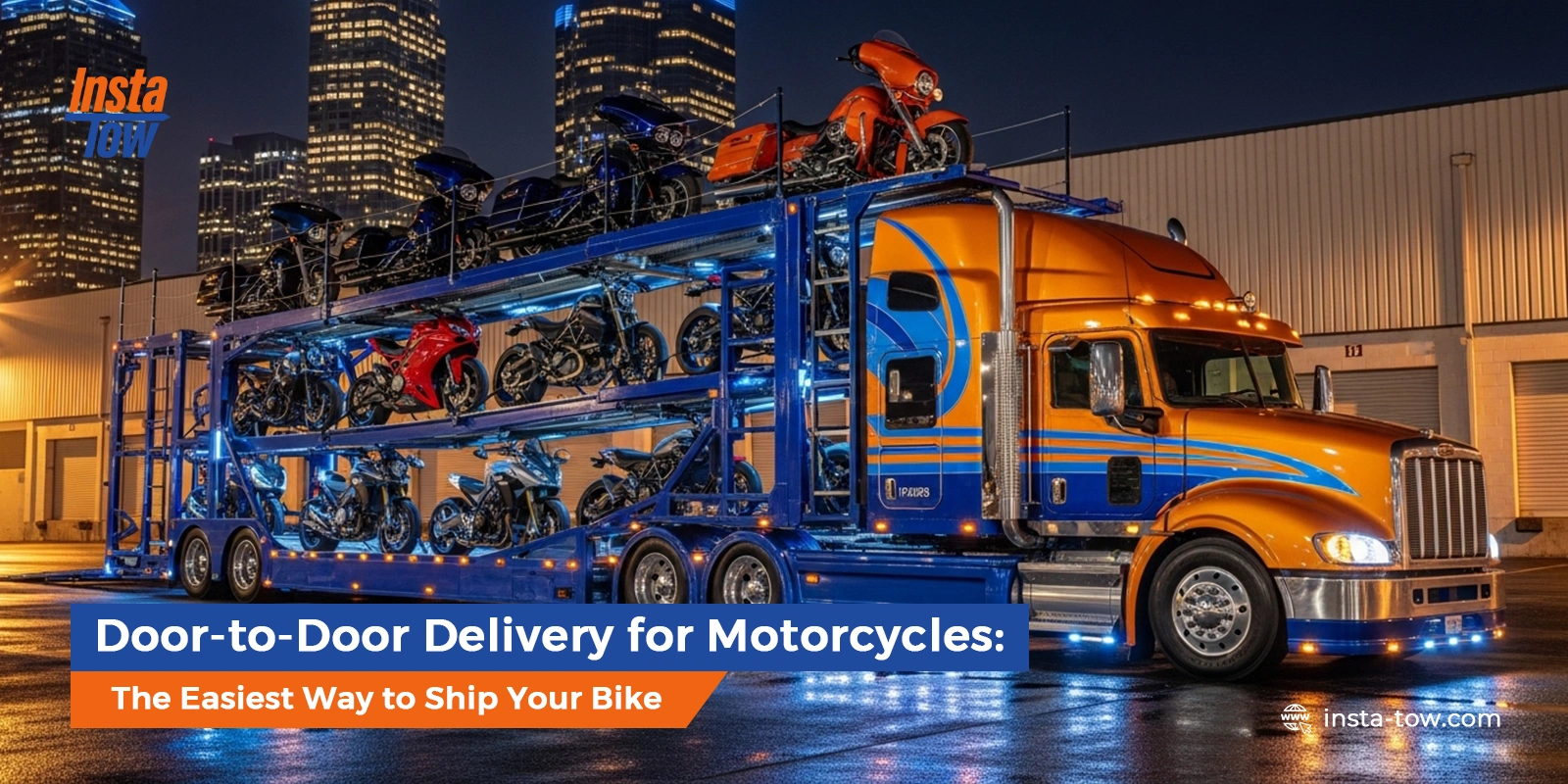 Door-to-Door Delivery for Motorcycles: The Easiest Way to Ship Your Bike
