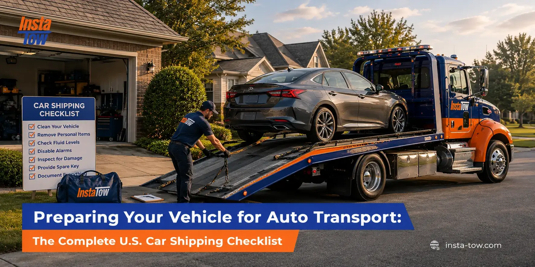 Preparing Your Vehicle for Auto Transport: The Complete U.S. Car Shipping Checklist