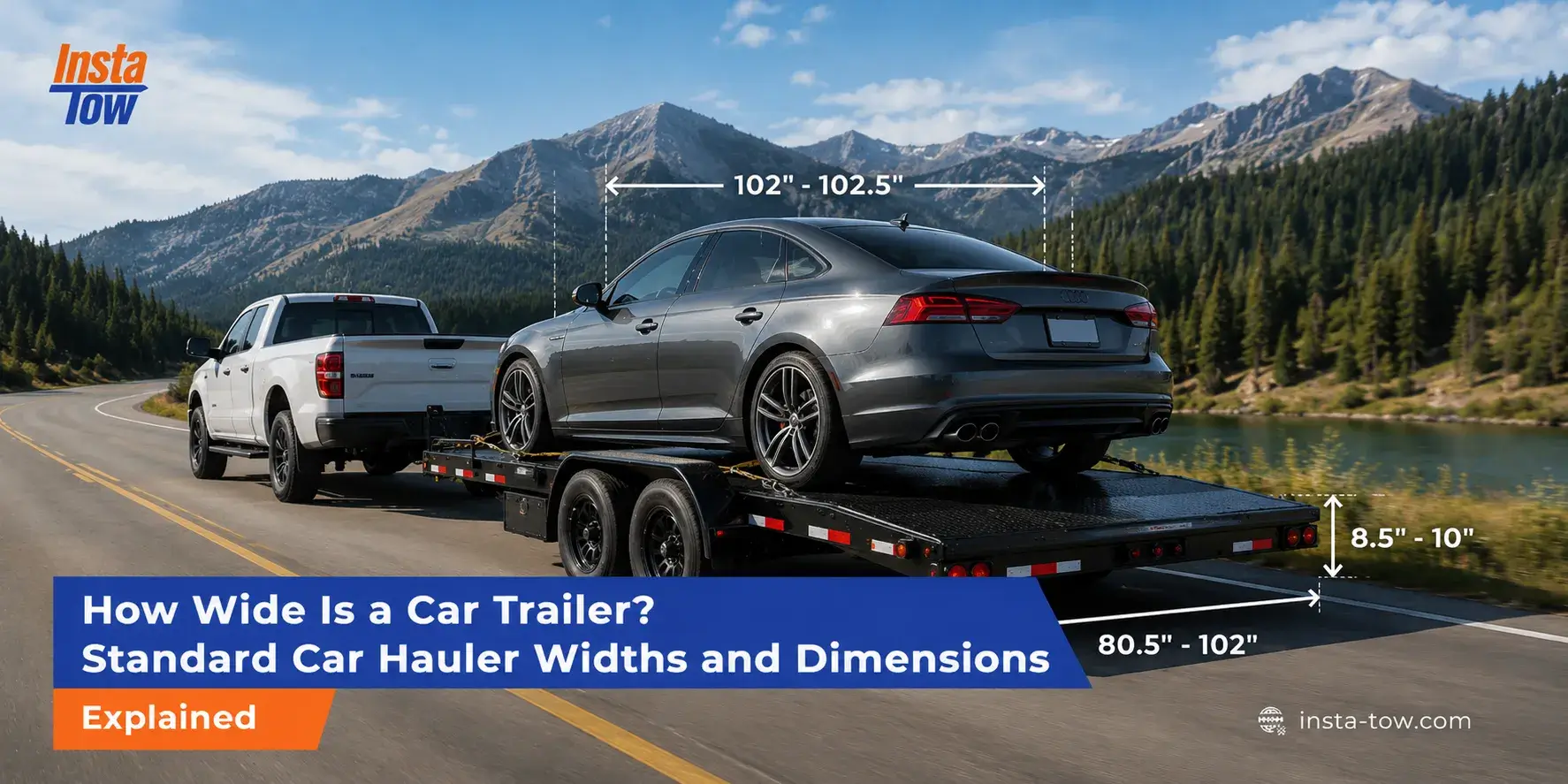 How Wide Is a Car Trailer? Standard Car Hauler Widths and Dimensions Explained