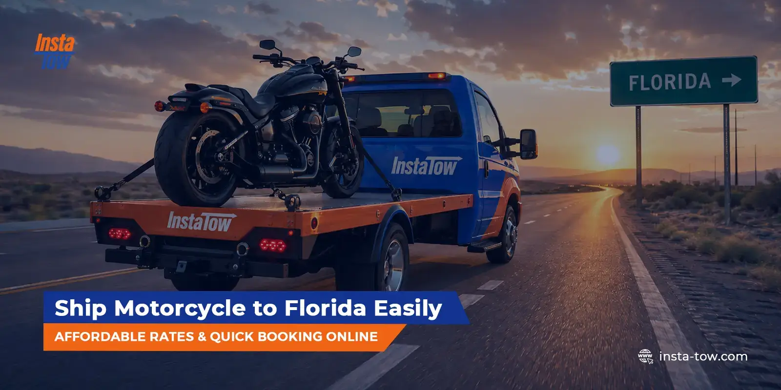 Ship Motorcycle to Florida Easily - Affordable Rates & Quick Booking Online