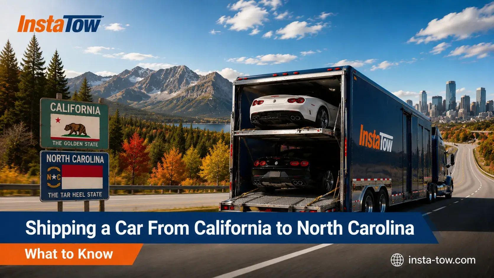 Shipping a Car From California to North Carolina | What to Know