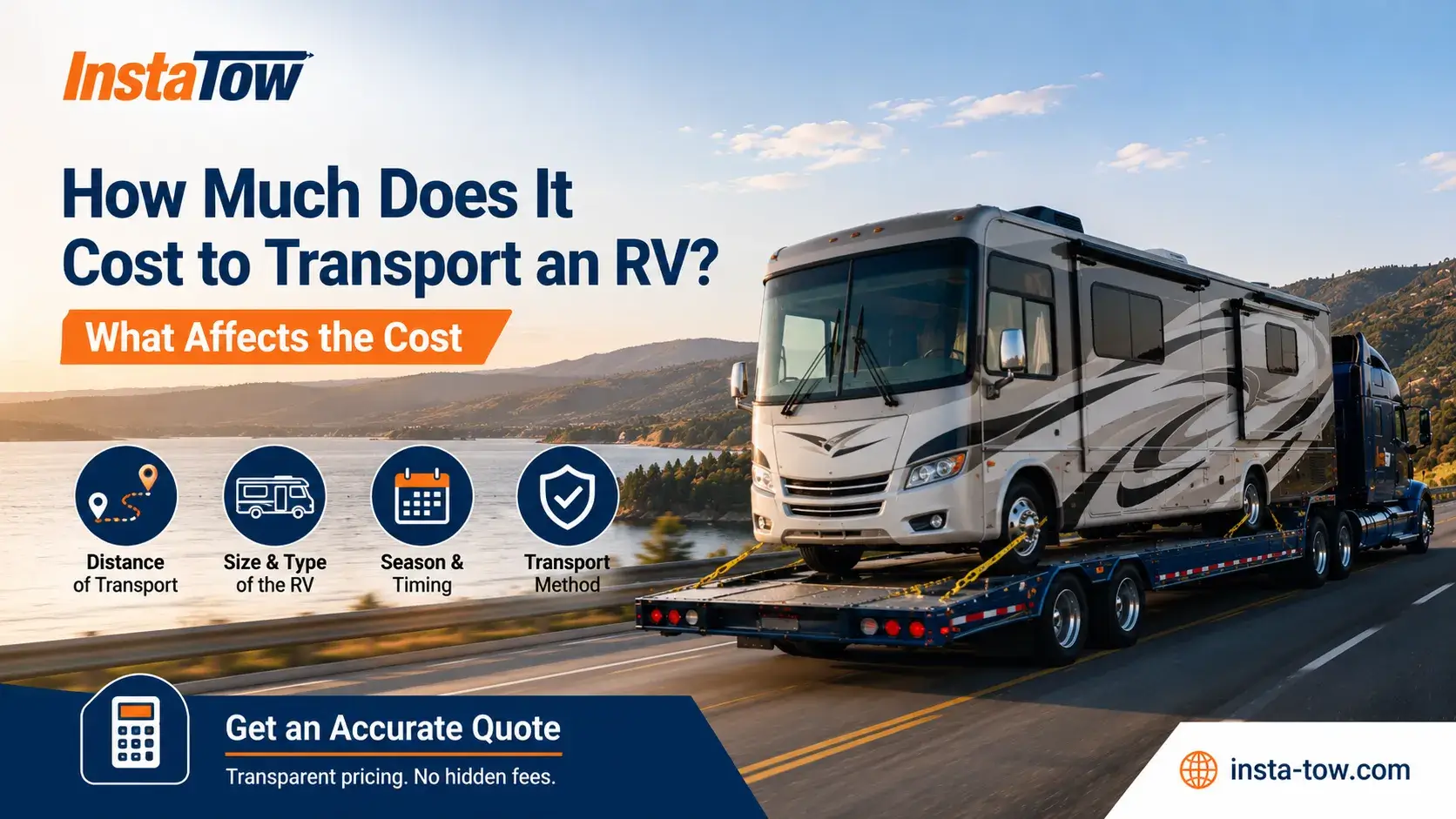 How Much Does It Cost to Transport an RV? What Affects the Cost